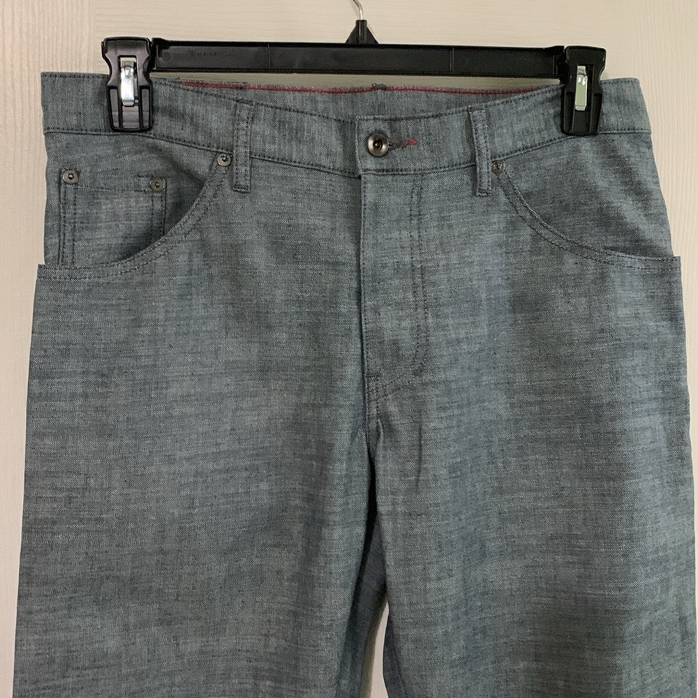 Raleigh Denim Jeans Jones Thin Straight Leg Jeans Pants Size 32 - Picture 2 of 12